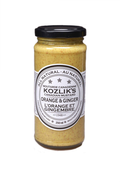 Orange & Ginger – Kozlik's Mustard